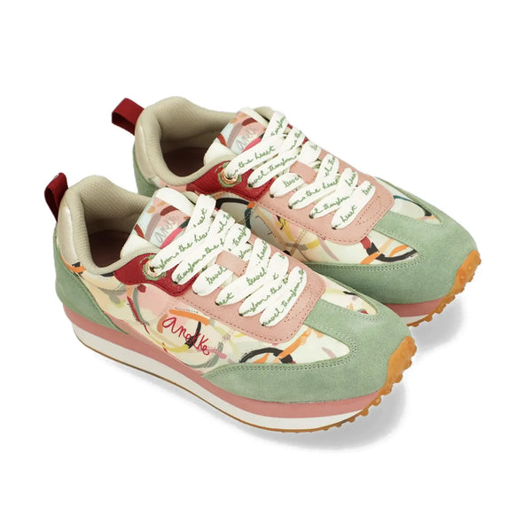 Pantofi Dama Anekke 40360-702, Multicolor