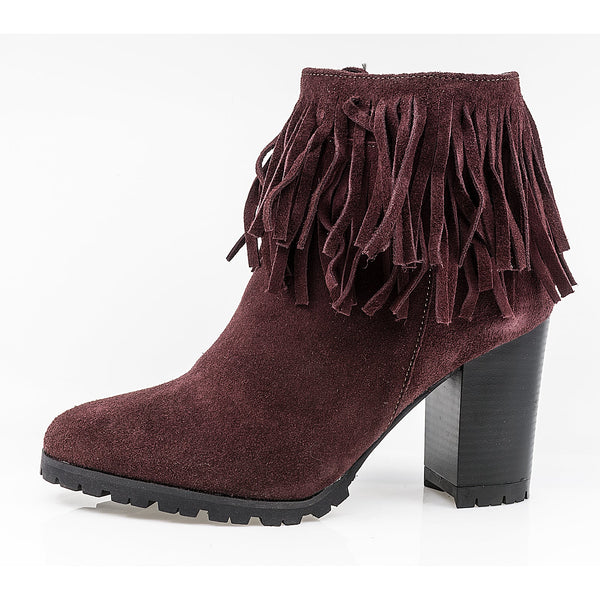 Ghete Dama, MIU-REGINA BFB, Casual, Piele Naturala, Grena