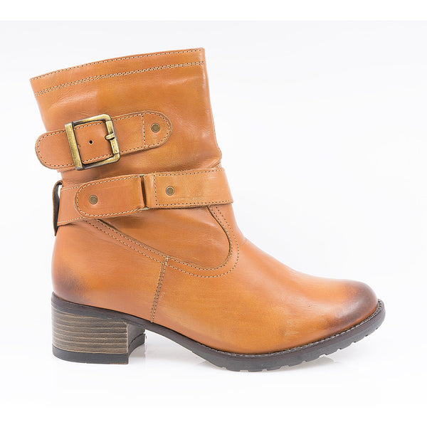 Ghete dama, MIU-898/1C, casual, piele naturala