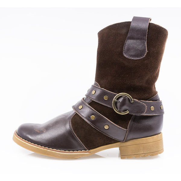 Ghete dama, Michelle-549, casual, piele naturala