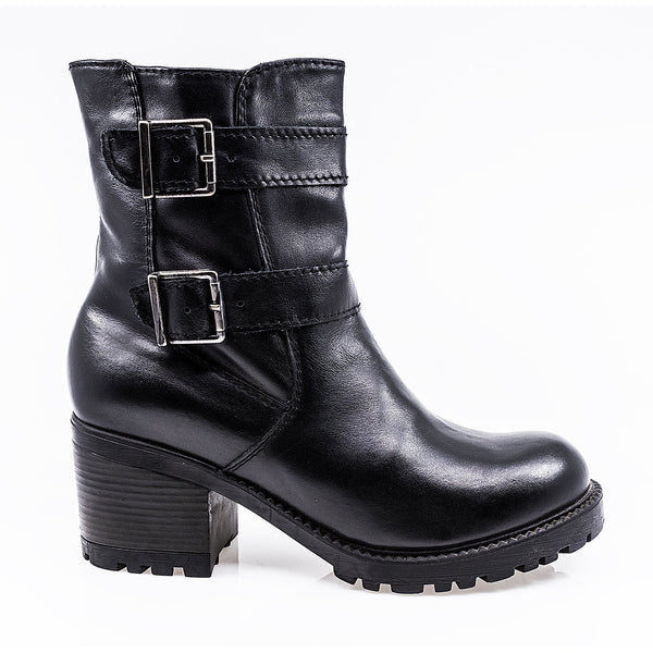 Ghete dama, MIU-113, casual, piele naturala