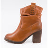 Ghete dama, MIU-365/1, casual, piele naturala