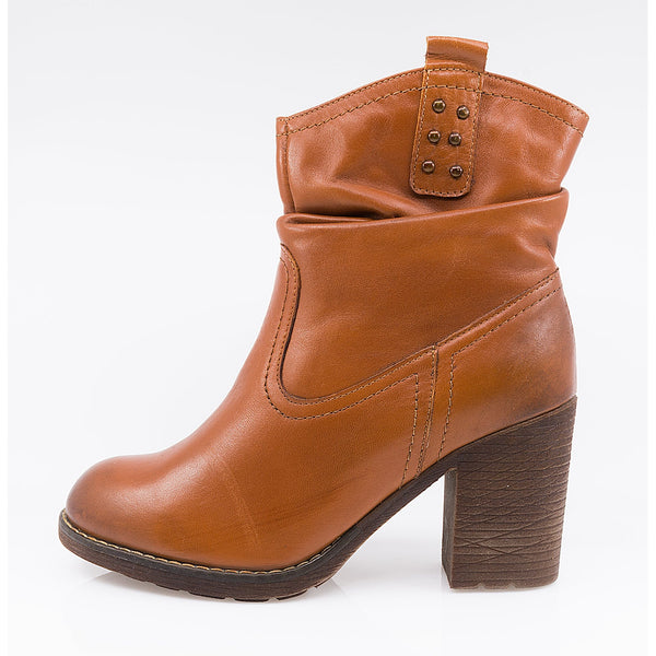 Ghete dama, MIU-365/1, casual, piele naturala