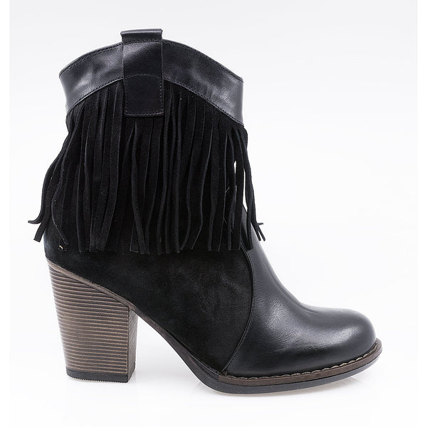 Ghete dama, MIU-786/4, casual, piele naturala