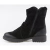 Ghete Dama, MIU- GLORIA/8BFN, Casual, Piele Intoarsa, Negru
