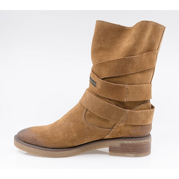 Ghete dama, MIU-556/1BFC, casual, piele naturala