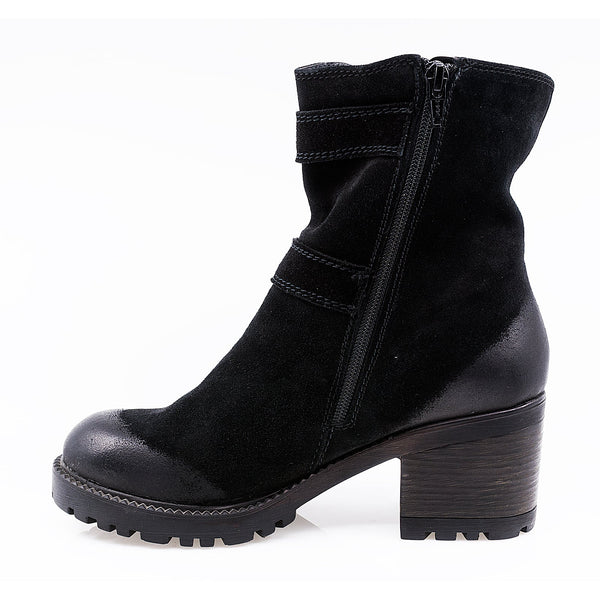 Ghete dama, MIU-113, casual, piele naturala