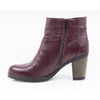Ghete Dama, MIU-ROSA B, Casual, Piele Naturala, Bordo