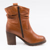 Ghete dama, MIU-365/1, casual, piele naturala