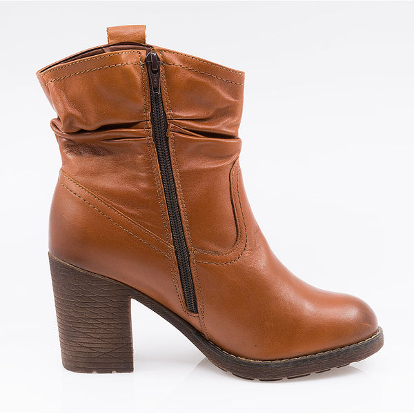 Ghete dama, MIU-365/1, casual, piele naturala
