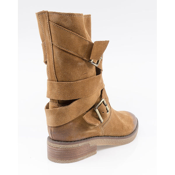Ghete dama, MIU-556/1BFC, casual, piele naturala