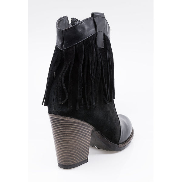 Ghete dama, MIU-786/4, casual, piele naturala