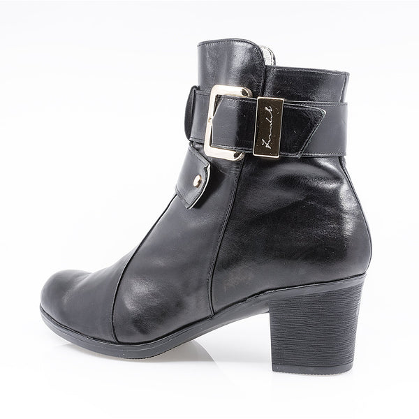 Ghete Dama, MICHELLE-768 N, Elegante, Piele Naturala