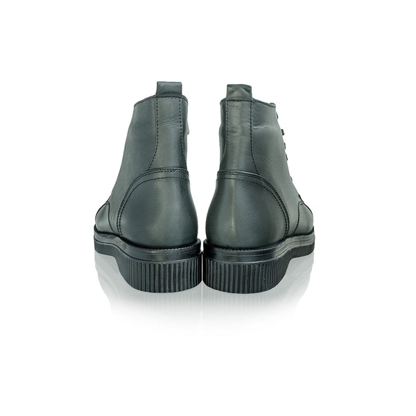 Ghete dama, Caspian, Cas-81310, casual, piele naturala, kaki