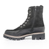 Ghete dama, Caspian, Cas-Perla, casual, piele naturala, negru