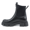 Ghete Dama, Caspian, Cas-Arma, Casual, Piele Naturala, Negru
