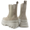 Ghete Dama, Caspian, Cas-Sandra, Casual, Piele Intoarsa, bej