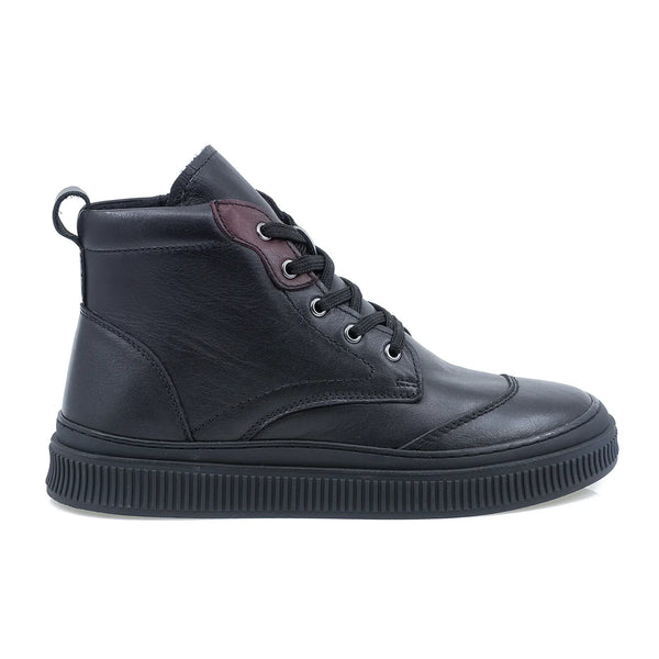Ghete Dama, Clark, Casual, Piele Naturala, Negru