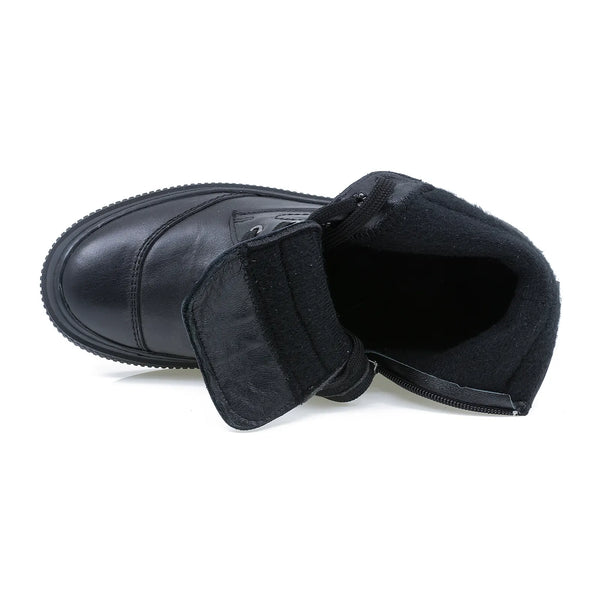 Ghete Dama, Clark, Casual, Piele Naturala, Negru