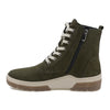 Ghete Dama, Coco, Casual, Piele Nabuc, Kaki