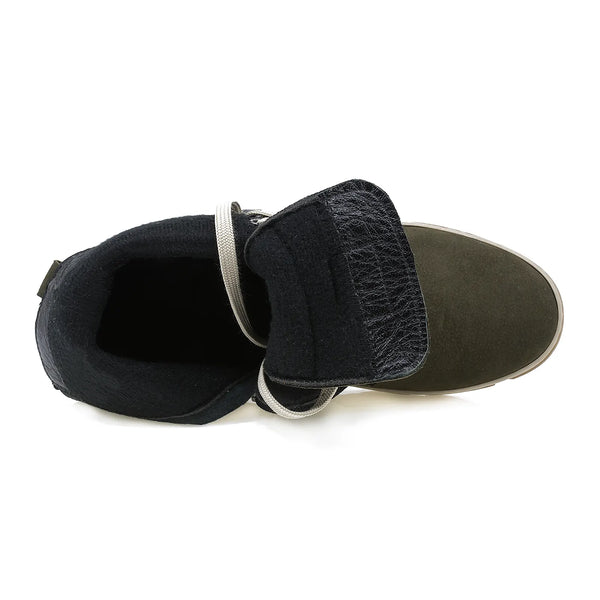 Ghete Dama, Coco, Casual, Piele Nabuc, Kaki