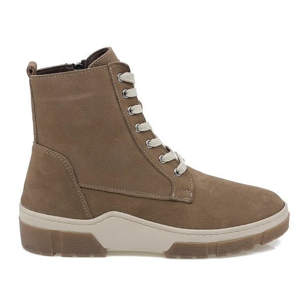 Ghete Dama, Coco, Casual, Piele Nabuc, Maro