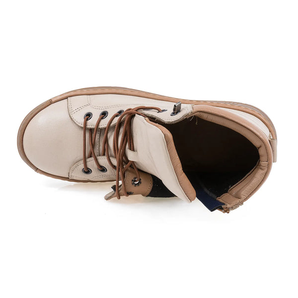 Ghete Dama, Covi, Casual, Piele Naturala, Bej