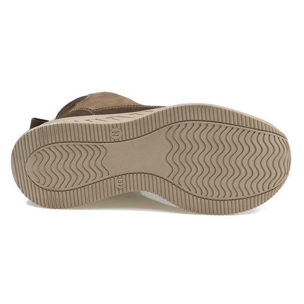Ghete Dama, Crina, Casual, Piele Nabuc, Maro
