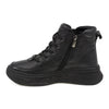 Ghete Dama, Crina, Casual, Piele Naturala, Negru