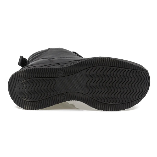 Ghete Dama, Crina, Casual, Piele Naturala, Negru