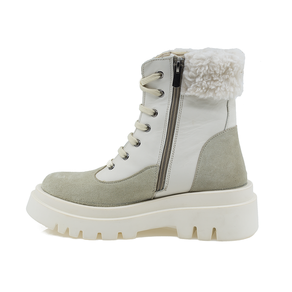 Ghete Dama, Caspian, Cas-Emi, Casual, Piele naturala, Bej