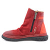 Ghete dama, Caspian, Cas-FE10, casual, piele nabuc, rosu