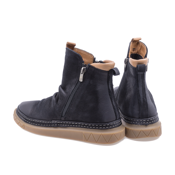 Ghete Dama, Caspian, Cas-FE12-210-02, Casual, Piele Nabuc, Negru