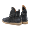 Ghete dama, Caspian, Cas-FE14-210-209, casual, piele nabuc, negru