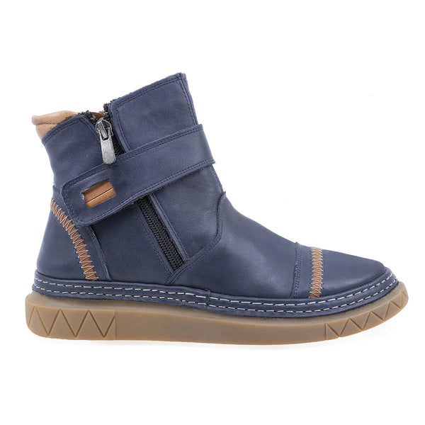 Ghete Dama, FE6(04-06), Casual, Piele Naturala, Albastru