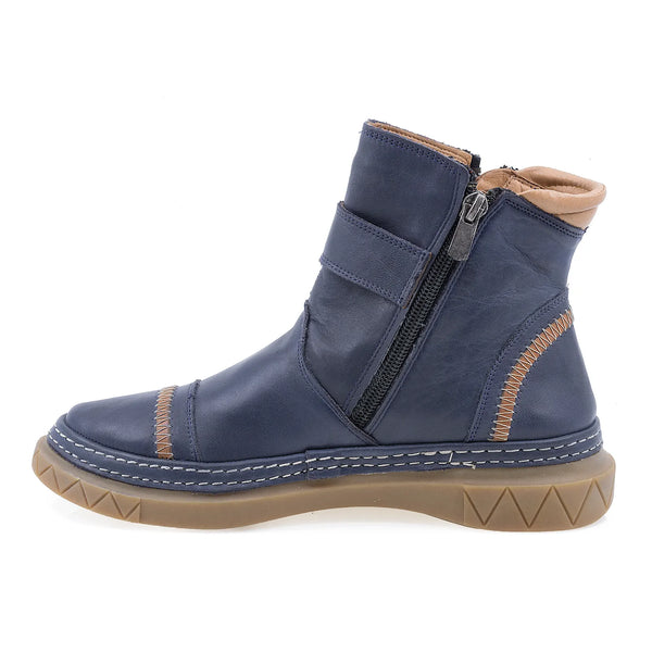 Ghete Dama, FE6(04-06), Casual, Piele Naturala, Albastru