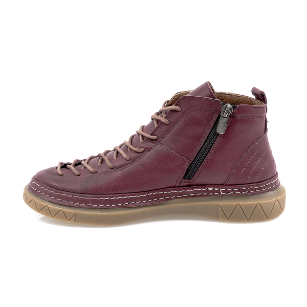 Ghete Dama, Caspian, Cas-FE8-126, Casual, Piele Naturala, Bordo