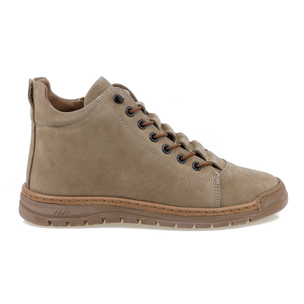 Ghete Dama, Felicia, Casual, Piele Intoarsa, Capuccino