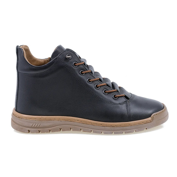 Ghete Dama, Felicia, Casual, Piele Naturala, Negru