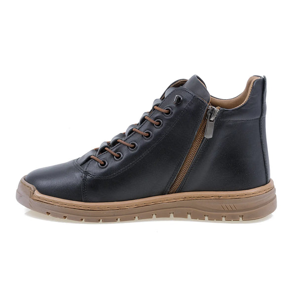 Ghete Dama, Felicia, Casual, Piele Naturala, Negru