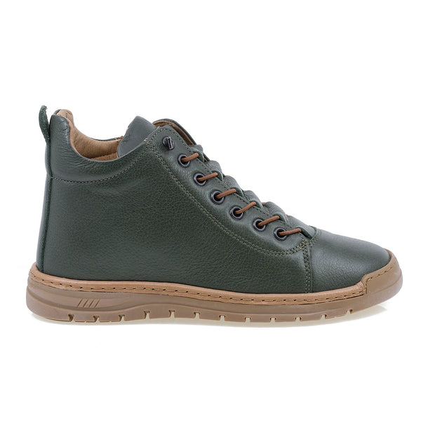 Ghete Dama, Felicia, Casual, Piele Naturala, Verde