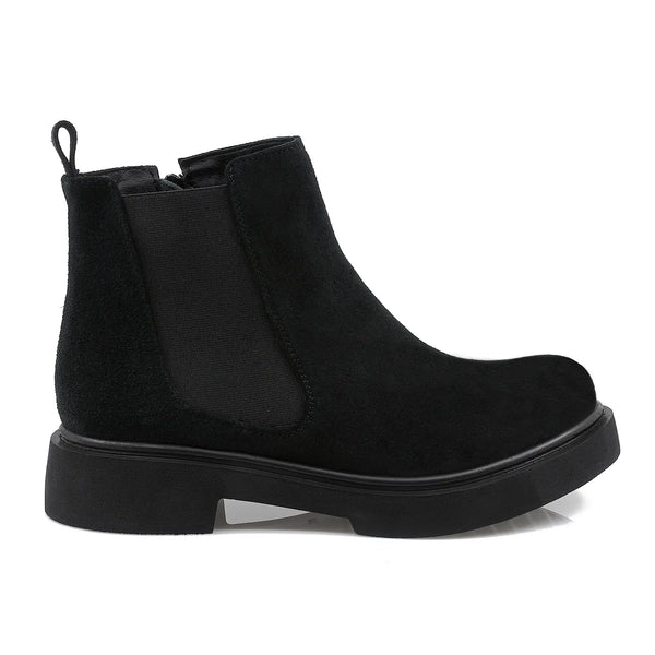 Ghete-dama-Caspian-Cas-G138-casual-piele-intoarsa-negru-nouamoda.ro-1