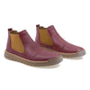 Ghete Dama, Gabi, Casual, Piele Naturala, Bordo
