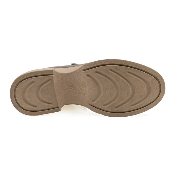 Ghete Dama, Ida, Casual, Piele Naturala, Maro