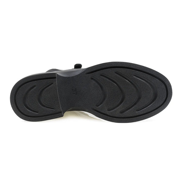 Ghete Dama, Ida, Casual, Piele Naturala, Negru