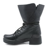 Ghete dama, Caspian, Cas-Katia, casual, piele naturala, negru