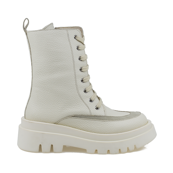 Ghete Dama, Caspian, Cas-Mora, Casual, Piele naturala, Bej