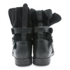 Ghete dama, Caspian, Cas-Madi, casual, piele naturala, negru