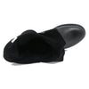 Ghete dama, Caspian, Cas-Madi, casual, piele naturala, negru