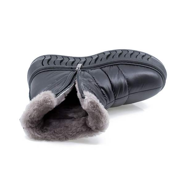 Ghete Dama, Caspian, Cas-Magda, Casual, Material impermeabil, Negru